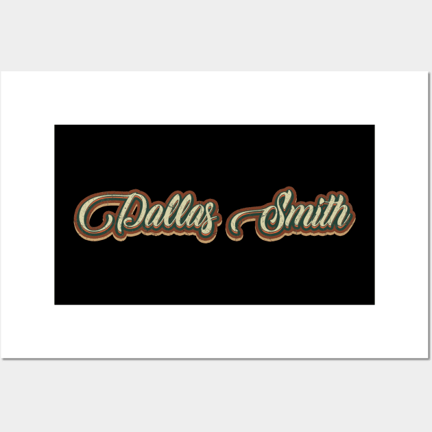 vintage tex Dallas Smith Wall Art by Rada.cgi